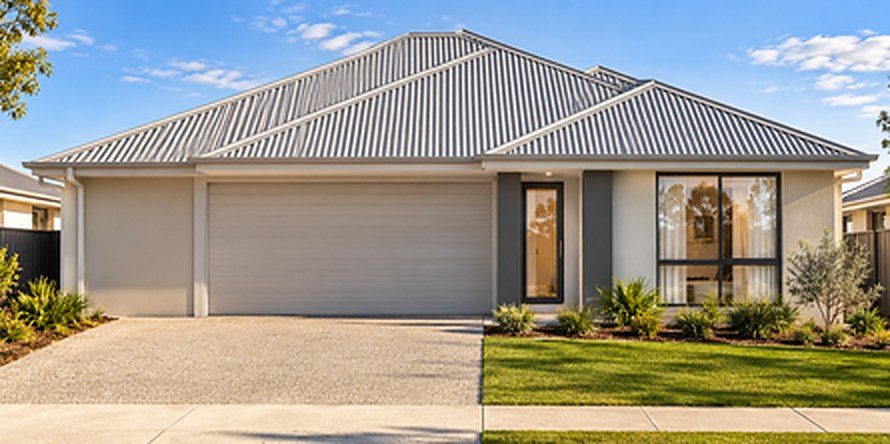 Artist's impression of Dual Living 3, a dual living home design