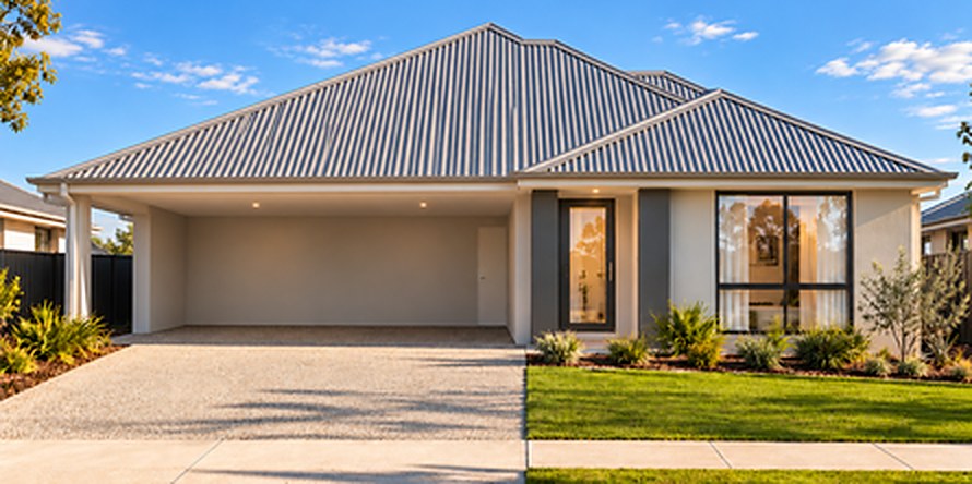 Artist's impression of Dual Living 4, a dual living home design