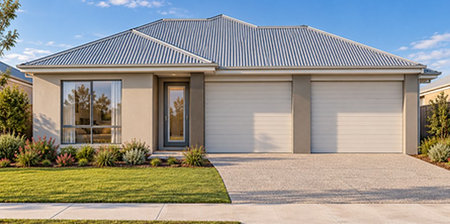 Artist's impression of The Stuart, a dual key home design