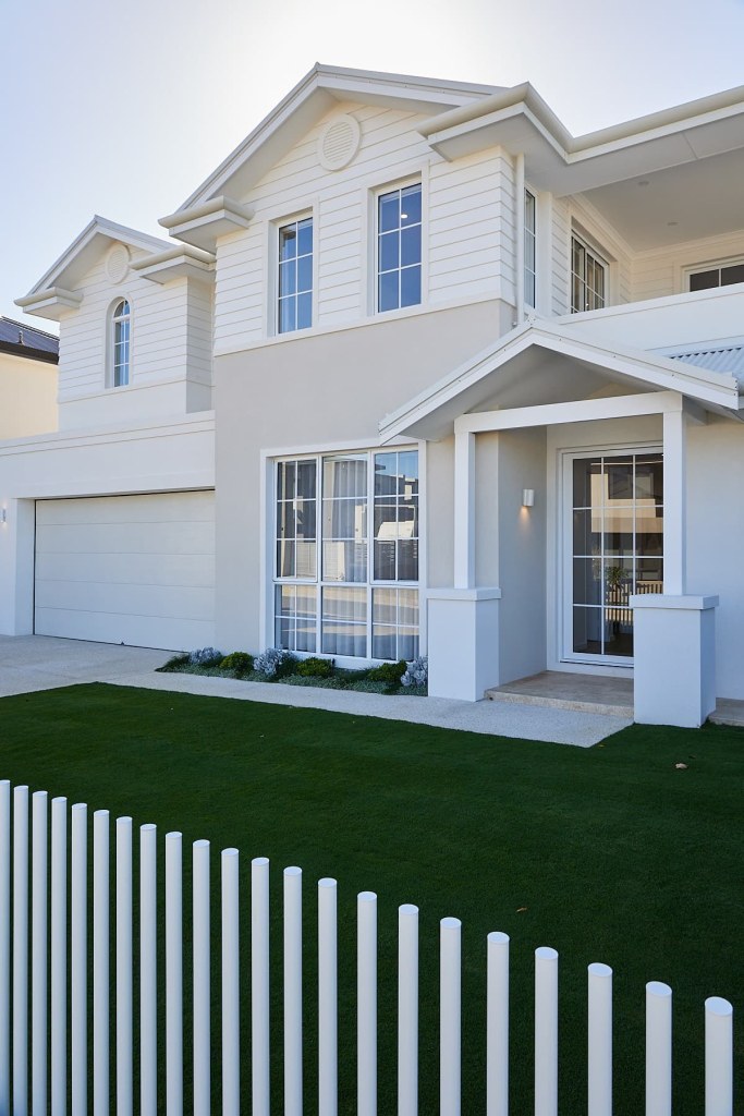The Riviera, Hamptons-style two-storey home