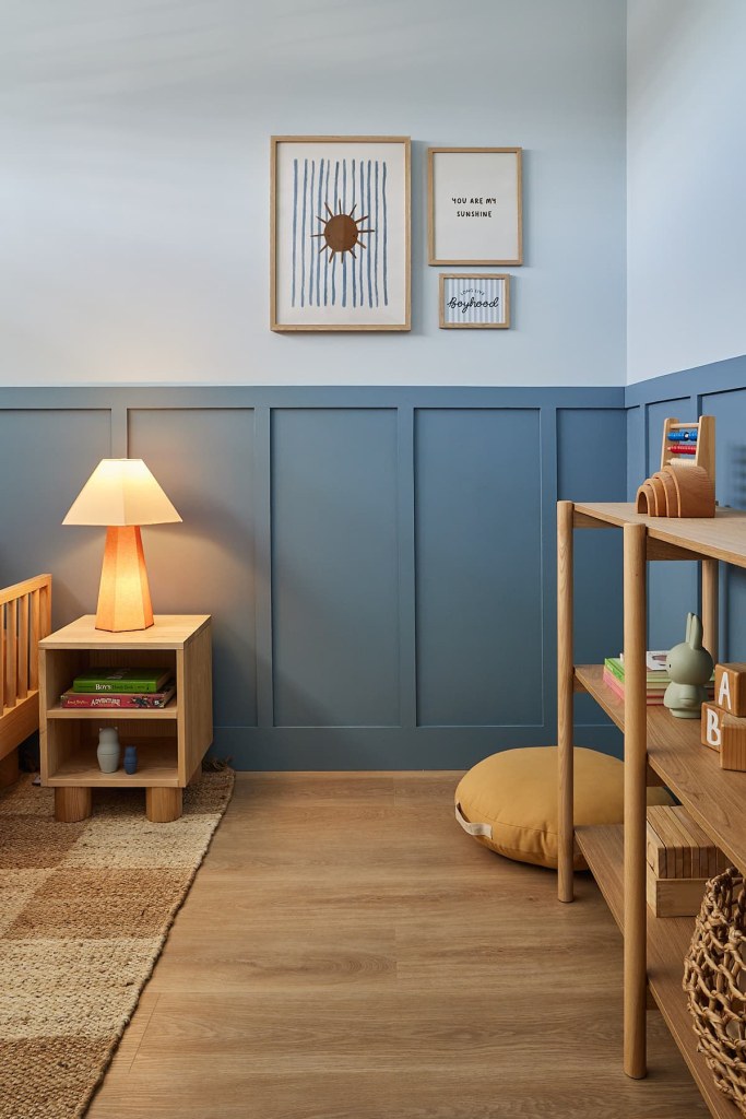 Panelled room