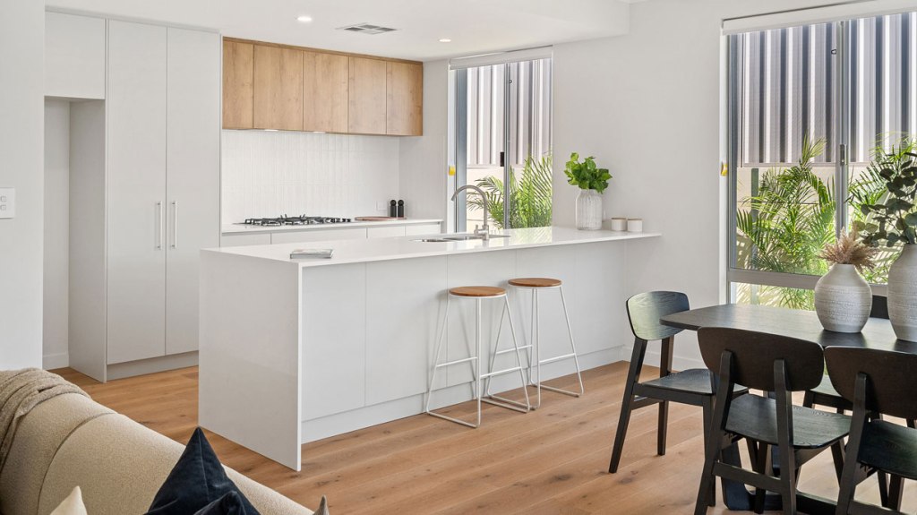 Compact kitchen and dining